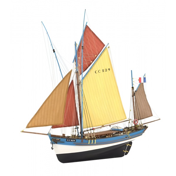1/50 Tuna Boat Marie Jeanne 2022 Ahşap Gemi Maket Kiti