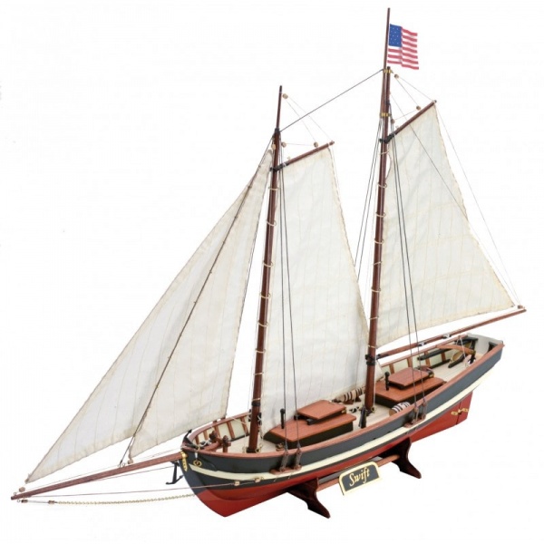 1/50 U.S. Pilot Boat Swift Ahşap Gemi Maket Kiti