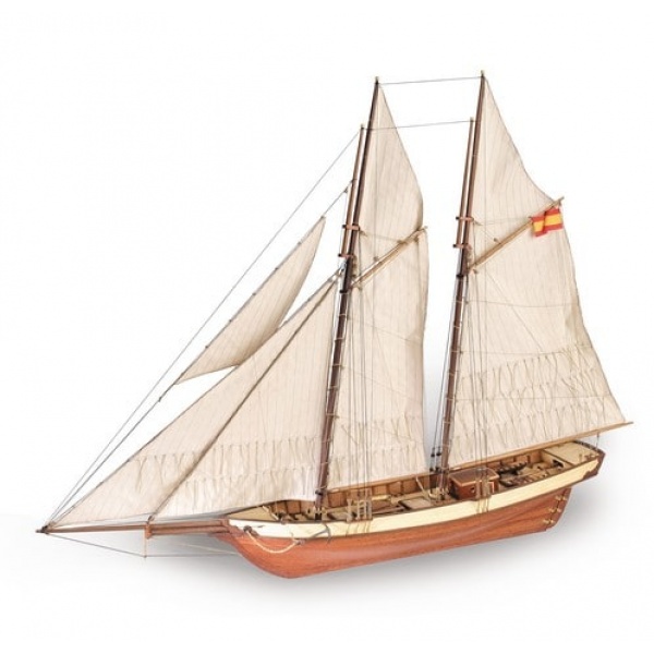 1/60 Mistral Ahşap Gemi Maket Kiti