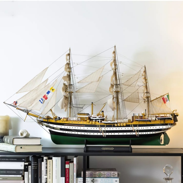 1/100 Amerigo Vespucci Ahşap Gemi Maket Kiti