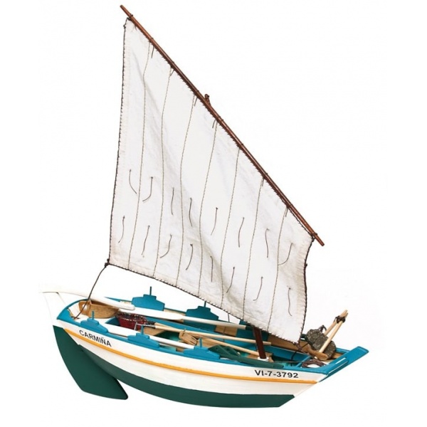 1/15 GAMELA CARMIÑA Boat Ahşap Gemi Maket Kiti