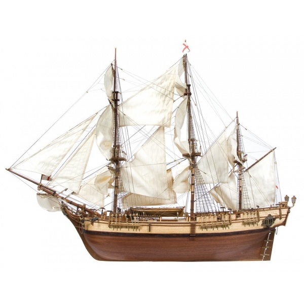 1/45 Bounty Ahşap Gemi Maket Kiti