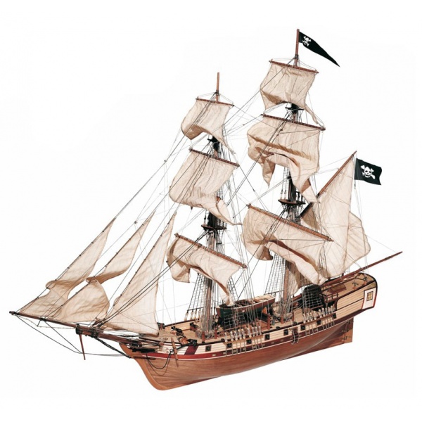 1/80 Corsair Ahşap Gemi Maket Kiti