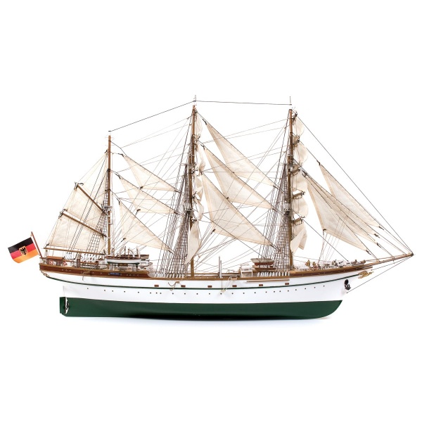 1/95 Gorch Fock Ahşap Gemi Maket Kiti