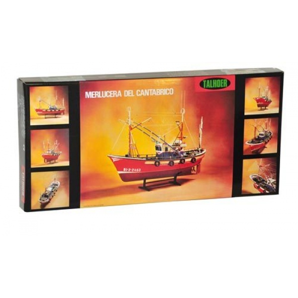 1/35 Merlucera del Cantabrico Ahşap Gemi Maket Kiti