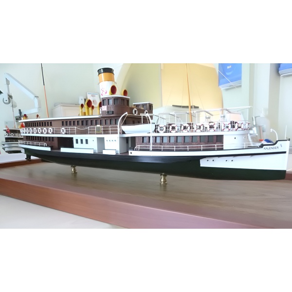 1/100 Kalender Şehir Hatları Vapuru Ahşap Gemi Maket Kiti