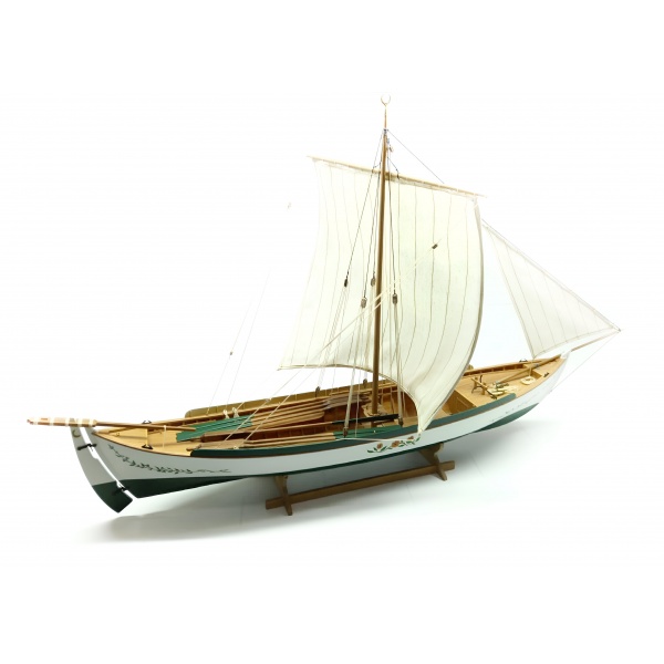 1/16 İzmir Kayığı Ahşap Gemi Maket Kiti