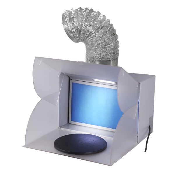 Airbrush Boyama Kabini - Led Aydınlatmalı 