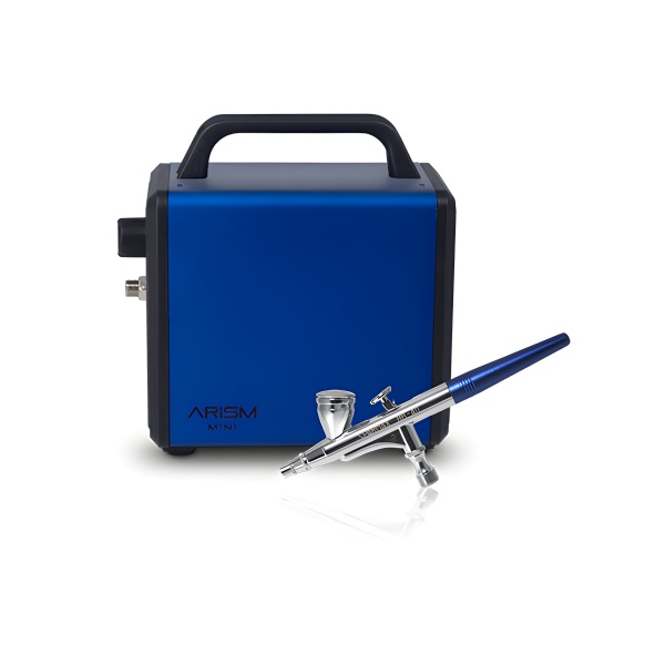 HB-040 & Arism Mini Airbrush Seti, Royal Mavi