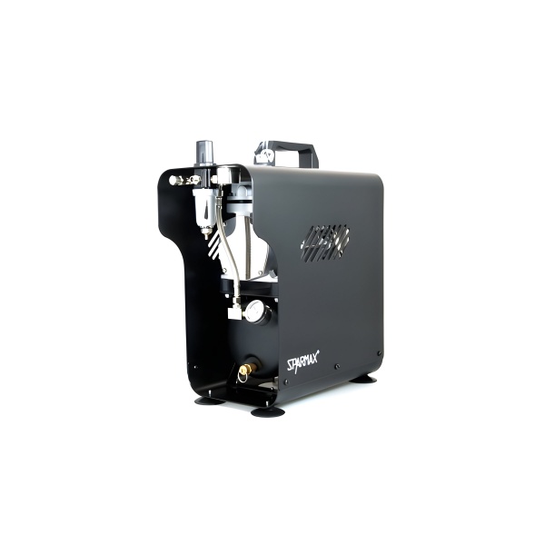 TC-620X Sessiz Airbrush Kompresörü, Depolu Regülatörlü, Max 5.5bar
