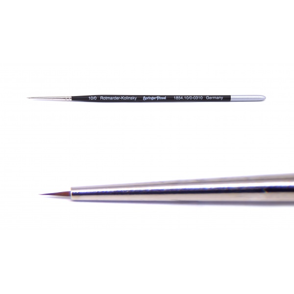 AquareIIpinsel Kolinsky Samur Kürkü-Japon Vizonu Kılı Fırça No:10/0