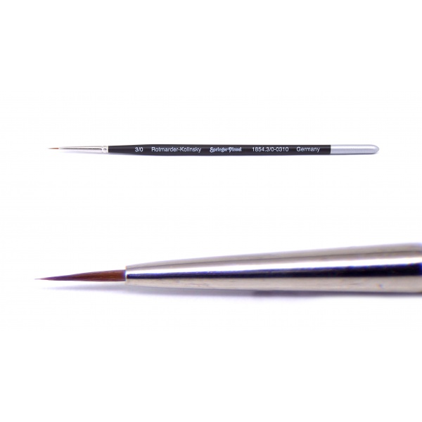 Künstler-AquareIIpinsel Kolinsky Samur Kürkü-Japon Vizonu Kılı Fırça No:3/0