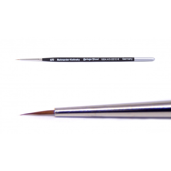 Künstler-AquareIIpinsel Kolinsky Samur Kürkü-Japon Vizonu Kılı Fırça No:4/0