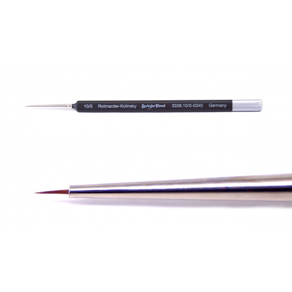 Üçgensi Künstler-AquareIIpinsel Samur Kürkü-Japon Vizonu Kılı Kolinsky Fırça No:10/0