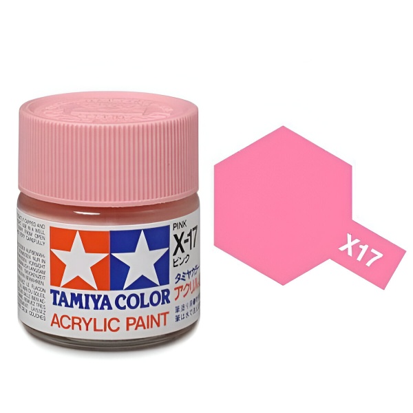 X-17 Pink Parlak Akrilik Boya (10 ml.)