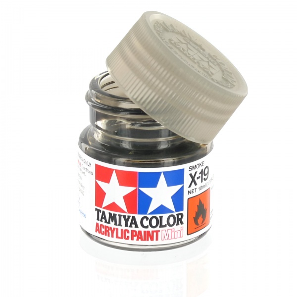 X-19 Smoke Parlak Akrilik Boya (10 ml.)
