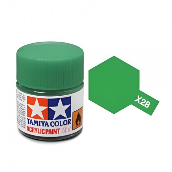 X-28 Park Green Parlak Akrilik Boya (10 ml.)