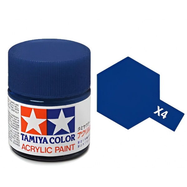 X-4 Blue Parlak Akrilik Boya (10 ml.)