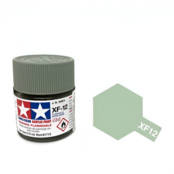 XF-12 Jn Gray Mat Akrilik Boya (10 ml.)