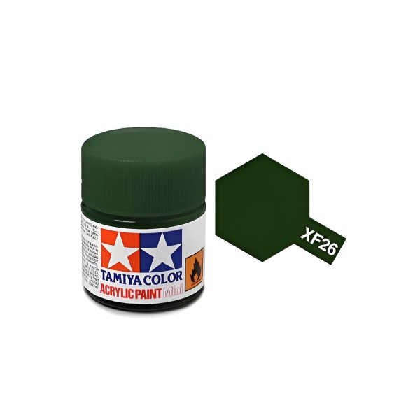 XF-26 Deep Green Mat Akrilik Boya (10 ml.)