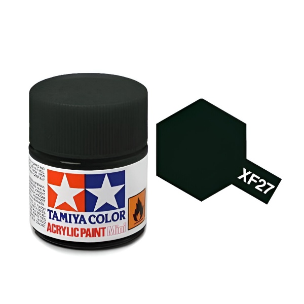 XF-27 Black Green Mat Akrilik Boya (10 ml.)