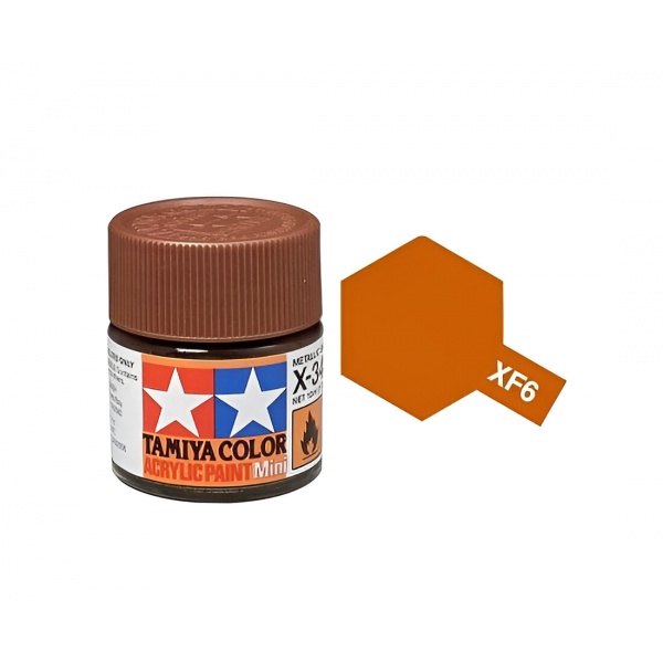 XF-6 Copper Mat Akrilik Boya (10 ml.)