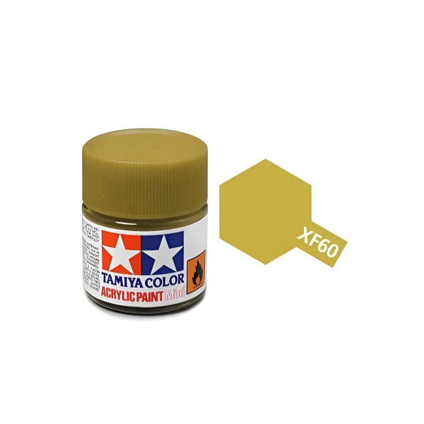XF-60 Dark YeIIow Mat Akrilik Boya (10 ml.)
