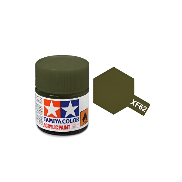XF-62 Olive Drab Mat Akrilik Boya (10 ml.)