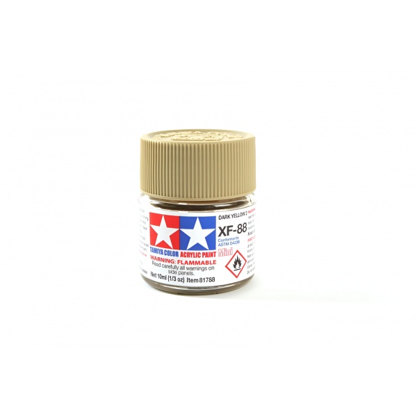 XF-88 Dark YeIIow 2 Mat Akrilik Boya (10 ml.)