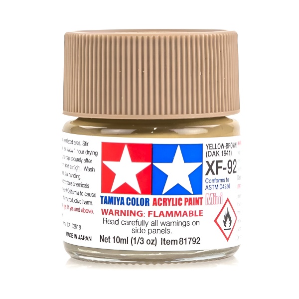 XF-92 YeIIow Brown DAK 1941 Mat Akrilik Boya (10 ml.)
