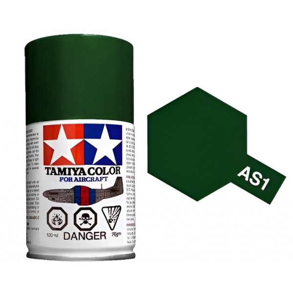 AS-1 Dark Green(Ijn) Sprey Boya (100 ml.)