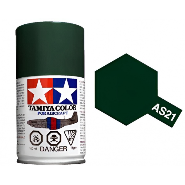 AS-21 Dark Green 2 (Ijn) Sprey Boya (100 ml.)