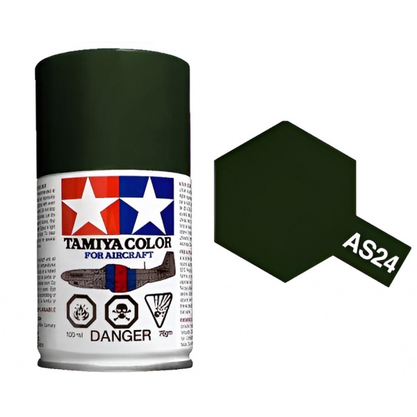 AS-24 Dark Green (Luftwaffe) Sprey Boya (100 ml.)