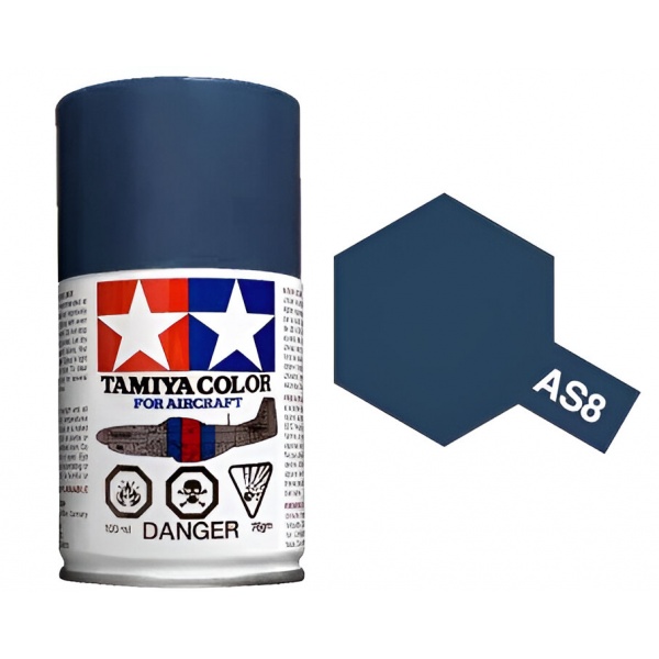 AS-8 Navy Blue(Us Navy) Sprey Boya (100 ml.)