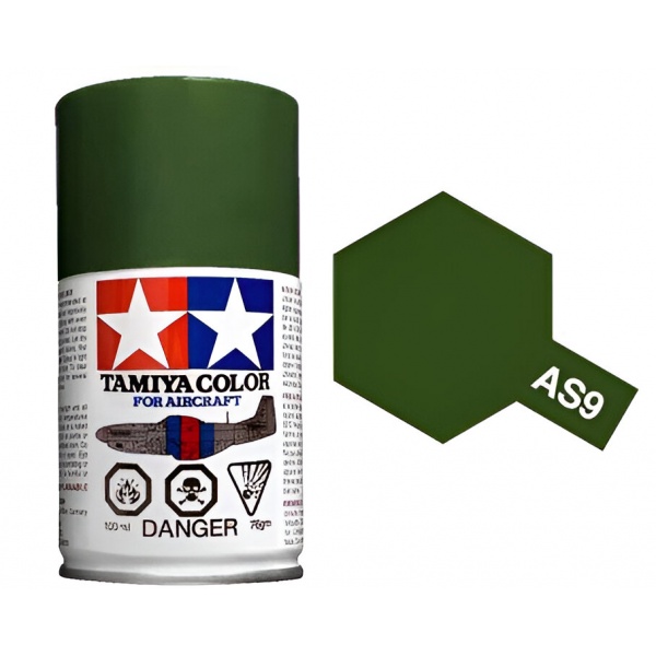 AS-9 Dark Green(Raf) Sprey Boya (100 ml.)