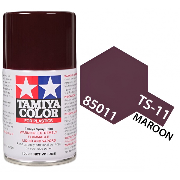 TS-11 Maroon Sprey Boya (100 ml.)