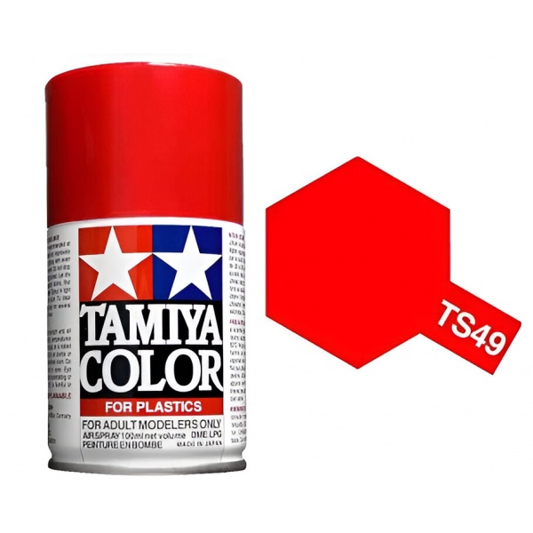 TS-49 Bright Red Sprey Boya (100 ml.)