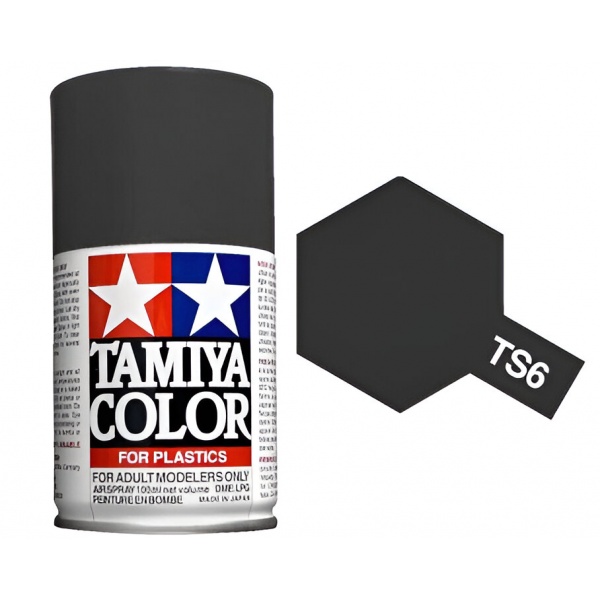 TS-6 Matt Black Sprey Boya (100 ml.)