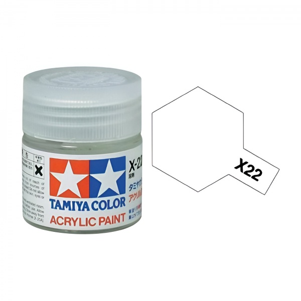 X-22 Clear Parlak Vernik (23 ml.)