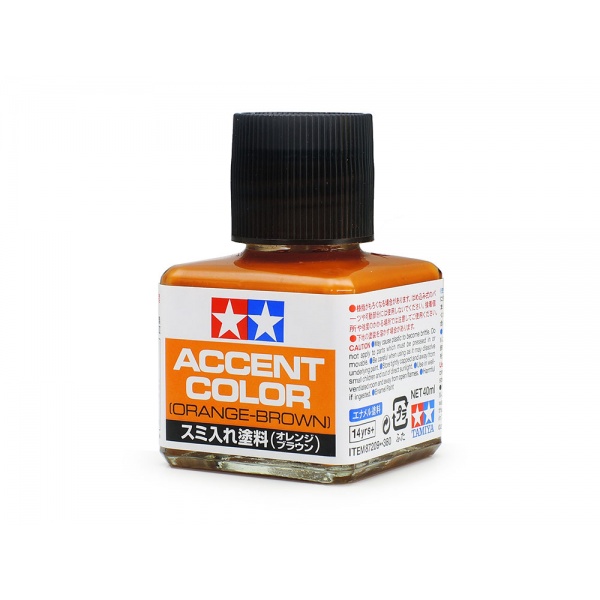 Panel Accent Color, Yıkama Boyası Orange-Brown (40 ml.)