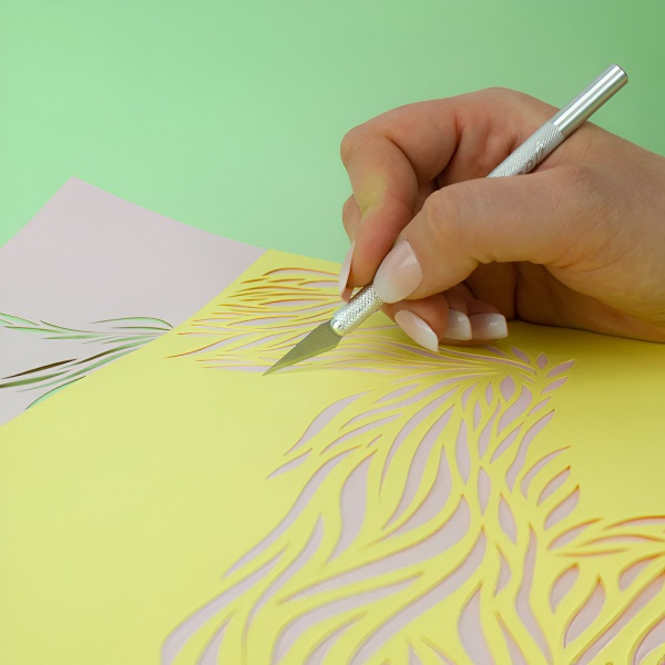 K-1 Kretuar Bıçağı ve 5 Adet Farklı Tip Yedek Bıçak Ucu