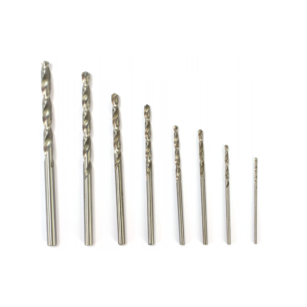 1 ile 4mm arası HSS Matkap Ucu Seti (8 adet)