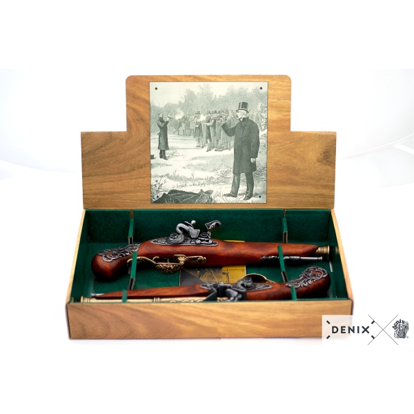 2li Duello, Dekoratif Replika Model,  18. Yüzyıl (39,5 cm)