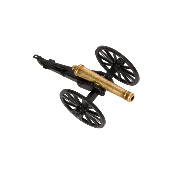 Amerikan İç Savaşı Dönem Topu, Metal Dekoratif Model, USA 1857 (12 cm)