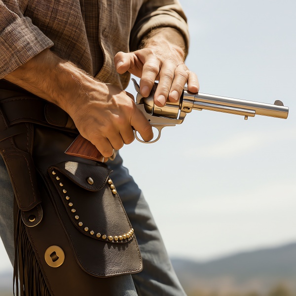 CAL.45  7½", Dekoratif Replika Model, USA 1873 (35 cm)