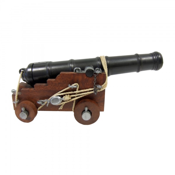 Denizci Topu Metal Model, İngiltere 18. Yüzyıl (28 cm)