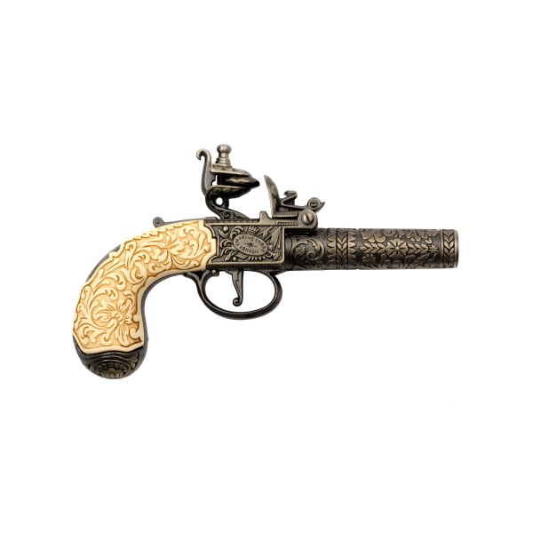 FLINTLOCK Cep, Dekoratif Replika Model, Londra 1795 (19,5 cm)