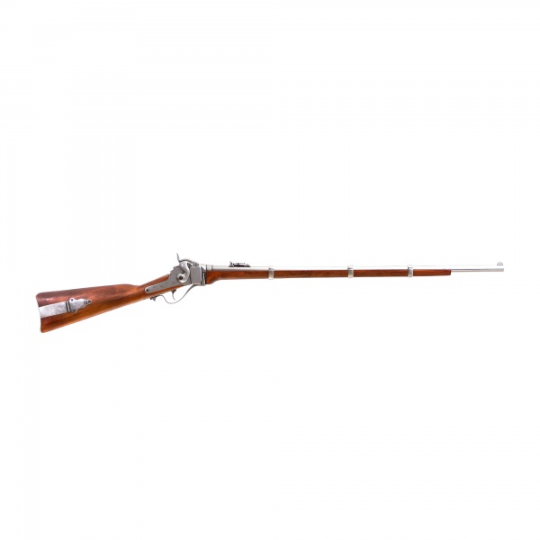 Military Sharps Rifle Dekoratif Replika Model, USA 1859 (125 cm)