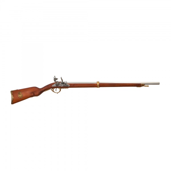 Napoleon Rifle Dekoratif Replika Model, Fransa 1807 (110 cm)