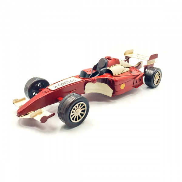 1/12 Formula 1 Teneke Araba Modeli, El Boyaması